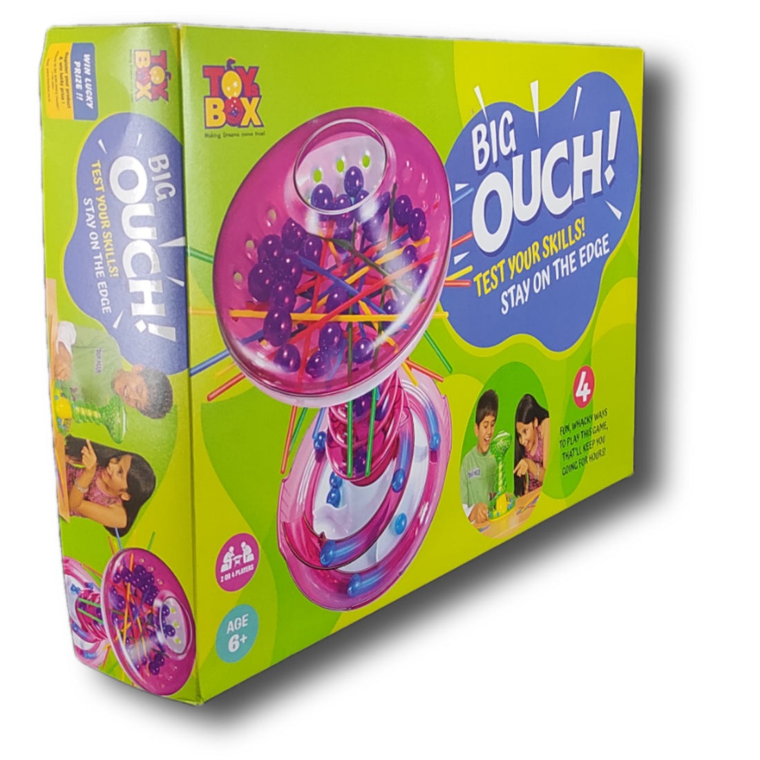 Big Ouch Board Game, Kids Gift Set, Toy Box Test Your Skills, 2-4 Play –  The Fun Basket®