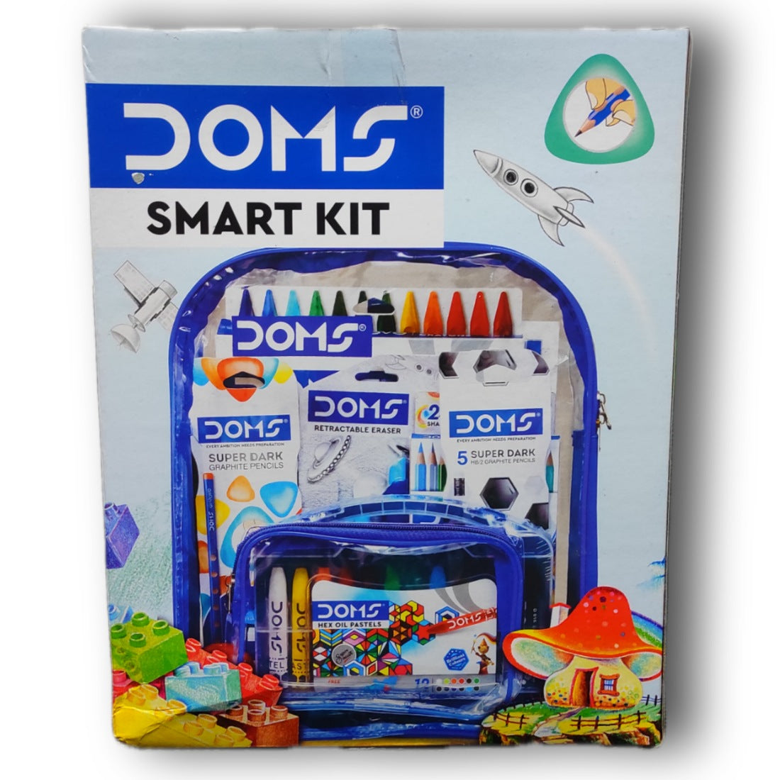DOMS SMART KIT WITH 12 EXITED UNIQUE STATIONERY