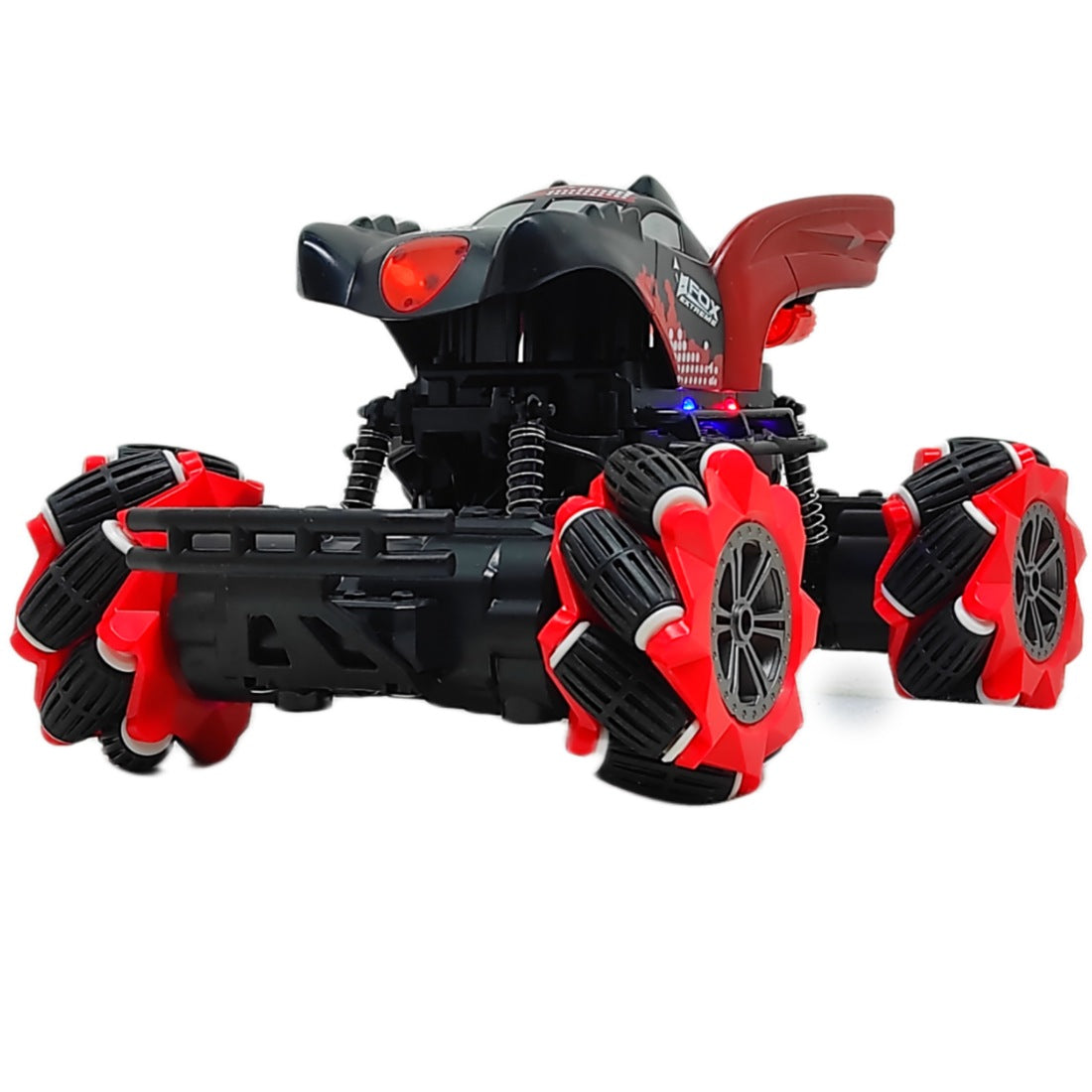 Zerodis Speedy RC Car, 1:18 2WD Multifunction Offroad Remote  Control Flexible Quad Climbing Toy for Kids (Red) : Toys & Games