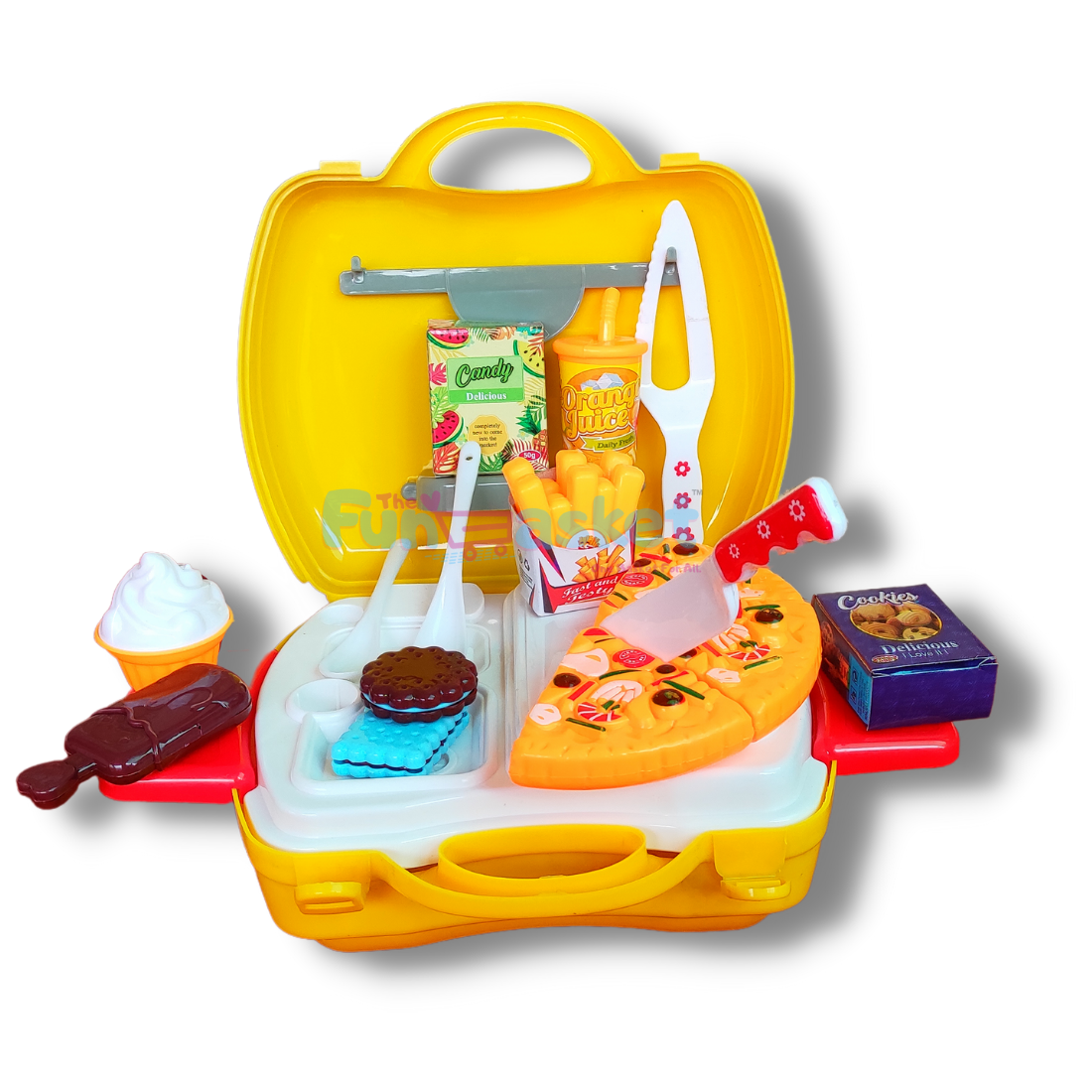 Pizza Simulative Toys Play Food Set Pizza Cucina e Taglio Accessori  Giocattoli