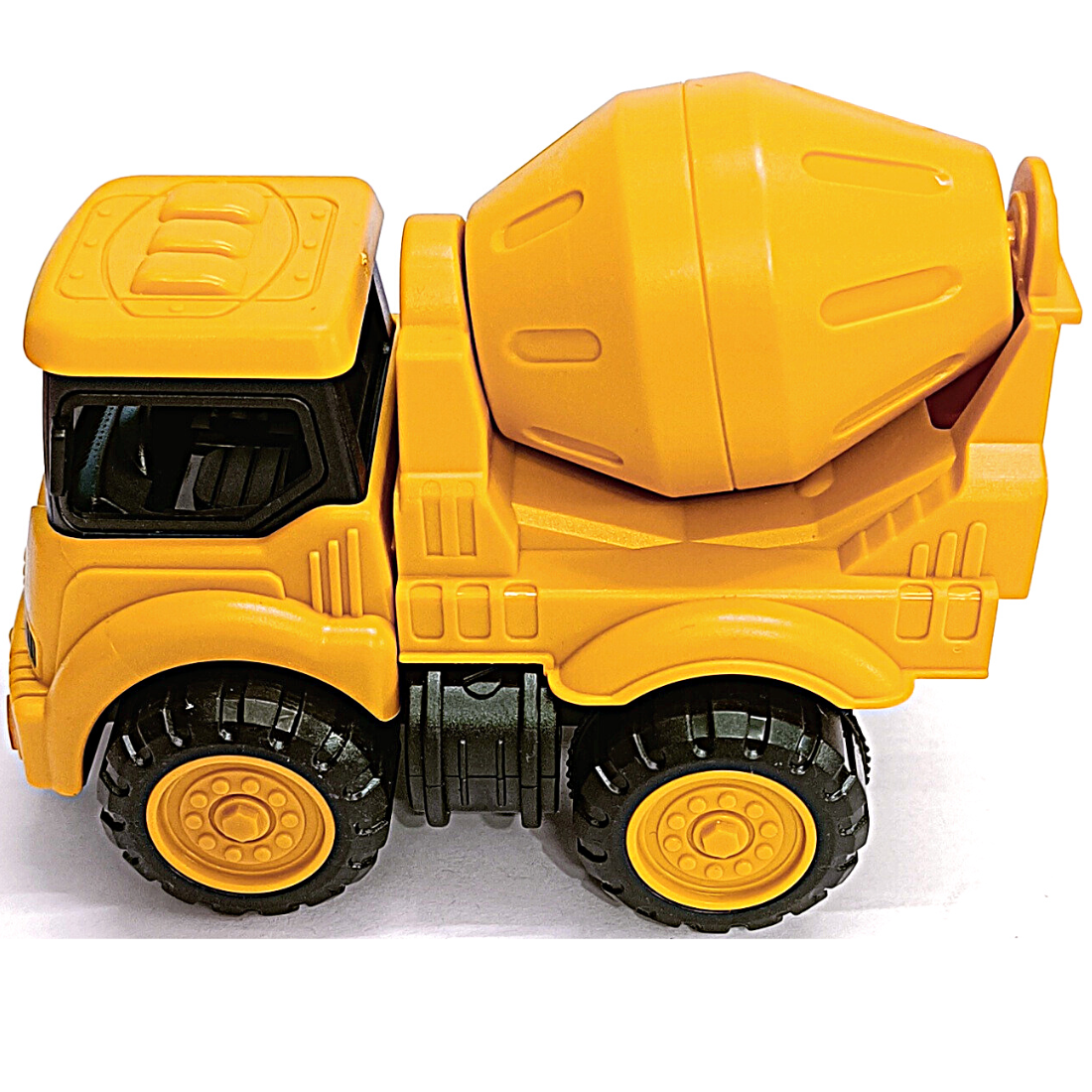 Yellow Construction Concrete Mixer Truck Vehicles for Kids Pretend