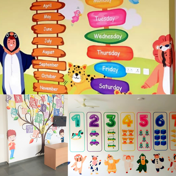 Stylish classroom & office wallpaper to transform any space. Durable, easy to install & inspiring designs for modern learning & work environments.