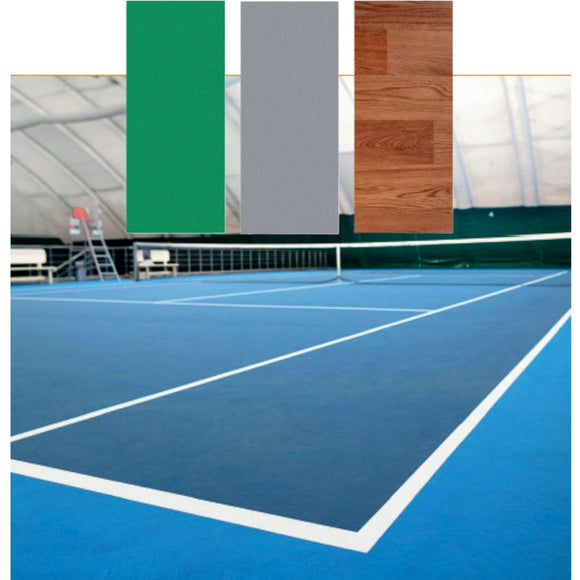 Premium vinyl sports court flooring for basketball, tennis & multi-sport. Durable, anti-slip & shock-absorbent surfaces for safe, long-lasting play.