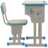 Single HQ Adjustable Desk Rubber Wood, Table Chair Set, Beautiful Design, Superb Quality, Pre-Primary kids