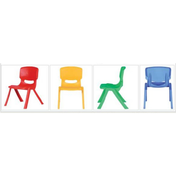 PSF 1106 Chair, Playgro, (Without Table) High Quality Pre-School Furniture for Kindergarten and Playschool Kids