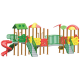 Multi Funstation – Outdoor Playground Set with Slides, Swings & Climbers | Rajasthan, NCR Kid's Outdoor Play Zone, Children's Fun Area,