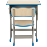 Single HQ Adjustable Desk Rubber Wood, Table Chair Set, Beautiful Design, Superb Quality, Pre-Primary kids