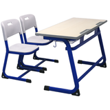 Double Desk Chair for Class 9–12 | School Furniture Jaipur