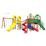 Multi Funstation – Outdoor Playground Set with Slides, Swings & Climbers | Rajasthan, NCR Kid's Outdoor Play Zone, Children's Fun Area,