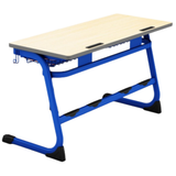 Double Desk Chair for Class 9–12 | School Furniture Jaipur
