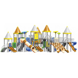 Multi Funstation – Outdoor Playground Set with Slides, Swings & Climbers | Rajasthan, NCR Kid's Outdoor Play Zone, Children's Fun Area,