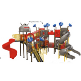 Multi Funstation – Outdoor Playground Set with Slides, Swings & Climbers | Rajasthan, NCR Kid's Outdoor Play Zone, Children's Fun Area,