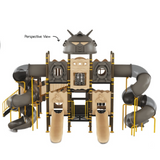 Multi Funstation – Outdoor Playground Set with Slides, Swings & Climbers | Rajasthan, NCR Kid's Outdoor Play Zone, Children's Fun Area,