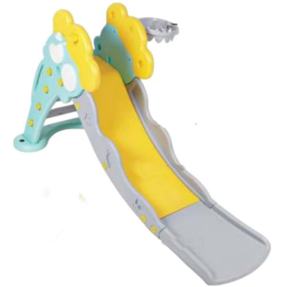 Carrot Slide – Durable Non-Toxic Plastic Kids Indoor & Outdoor Slide for Toddlers and Children