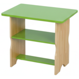 Rubber-wood Wooden Bench HQ, Eye catching color, Round edges, Student Desk and Chair Set