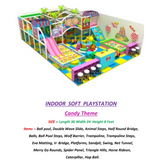 Soft Play Area Equipment, Indoor Play area Supplier, Children's Fun Zone, Kid's Foam Multi Color Soft Playing Area Setup, Climb, Crawl, Jump