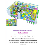 Soft Play Area Equipment, Indoor Play area Supplier, Children's Fun Zone, Kid's Foam Multi Color Soft Playing Area Setup, Climb, Crawl, Jump