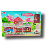 Dream House - 137 Pieces for 3+ Age, Easy to Assemble - Superb Quality, Pretend Play Fun Set, Dreamhouse for Girls, 3D Dollhouse Playset, 4 In 1 Play Set