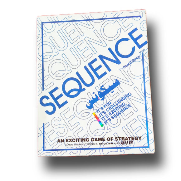 Sequence Board Game, Family Card Game, 7+ Age, Challenging Card Game, Strategy Game, Party Board Game