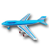 Blue Anand Airways 747 Jumbo, Push and Go Toy, 36+ Months Friction, Jumbo Big Size Non Electric Toy Best Gift Toddlers Kids Aeroplane, Airplane