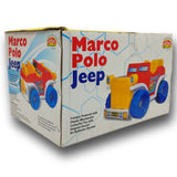 Marco Polo Jeep, Push and Go Toy, 3+ Years, Friction, Unbreakable Jumbo Big Size Non Electric Vehicle Best Gift Toddlers Kids