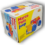 Marco Polo Jeep, Push and Go Toy, 2+ Years, Friction, Unbreakable Jumbo Big Size Non Electric Vehicle Best Gift Toddlers Kids