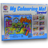 Ratna's My Coloring Mat Carnival, Diy Kit, 3+ Age,  Printed Mats, Sketch Pens