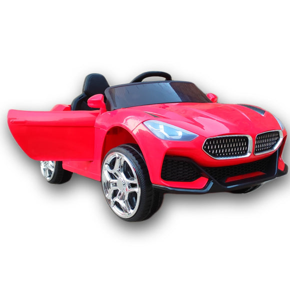 Red - Black Electric Sports Car Electric Ride On For Kids, Battery Car, Kids Electric Vehicle, Rechargebale Battery Operated Ride On
