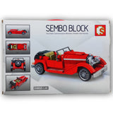 Building Block Sembo Block Famous Car 607402, 318+ Pieces