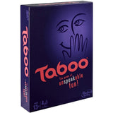 Taboo The Game Of Unspeakable Fun Board Game - Hasbro Gaming, 13+ Years Playing Card Board Game, for Adults too, 4+ Players, Party and Fun Game, Toy