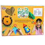 Recycle Craft, DIY Kit, Art Craft, Imagination, Skill Developement, Waste to Best, 8+ Years Kids, Learning Game, Acivity Toy, Best Gift Set