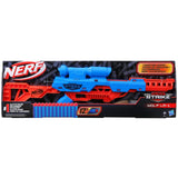 Alpha Strike Wolf LR-1 NERF Hasbro, 12 Elite Darts,Target Scope, 8+ Years Kids Toy Blaster Guns Blue - Red Game Gun