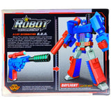 Blue - Red Hornets Die Cast Deformation Character Super Hero Robot Toy Alloy Gun, Action Figure Deform in Robot and Gun, Best Gift for Boys Birthday