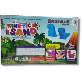 Kinetic Sand Dinosaur Theme, 3+ Age Kids Game, DIY Birthday Gift, Sand Toy, Non Toxic, Creative Fun Party Game, Learning, Sensory Item