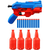 Alpha Strike Cobra RC 6 NERF Hasbro, 12 Elite Darts, 4 Half Targets 8+ Years Kids Toy Blaster Guns Blue - Red Game Gun