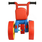 Pacer Tricycle Available in Dual Tone Color - Blue, Yellow & Red, 1-3 Age Kids Kindergarten Playgroup, Pre-School Children