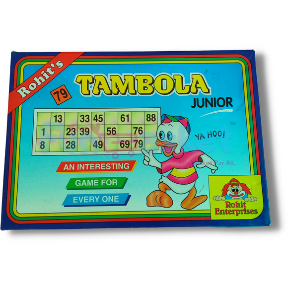 Tambola Junior, Number Game, Housie Family Game Bingo, Board Game, Complete Family Entertainment Game, Party and Fun Game Amazing Quality Kitty Game
