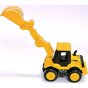 Yellow Construction Excavator Truck Vehicles for Kids Pretend Trucks Play Set Building Vehicles Engineering Toys for 3 to 14 Years Toddlers