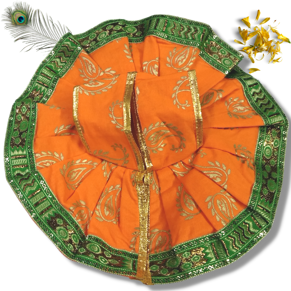 Multicolored Embroidery Laddu Gopal Dress – My Laddu Gopala