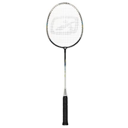 Vector X Badminton Racquet Graphite VXB-1025 - Senior, Aluminum Head, Steel Shaft, Perfect Grip with Cover