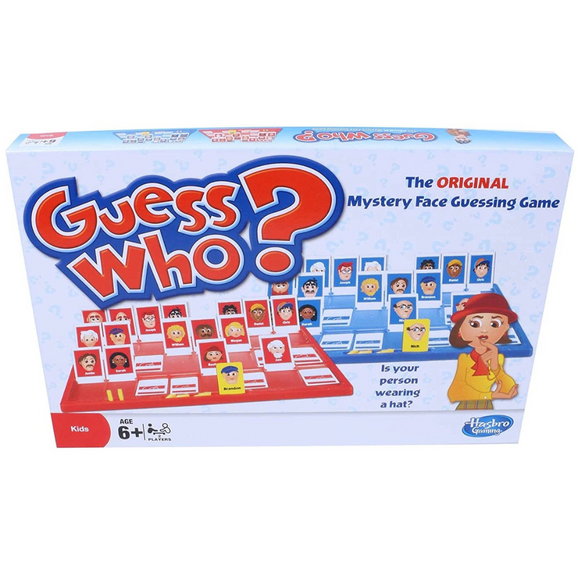 Guess Who? Fun Board Game - Hasbro Gaming, 6+ Years Playing Card Board Game, for Adults too, 2 Players, Party and Fun Game, Toy