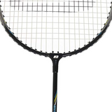 Vector X Badminton Racquet Graphite VXB-1025 - Senior, Aluminum Head, Steel Shaft, Perfect Grip with Cover