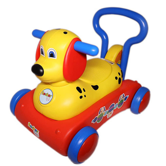 Toddler ride on with best sale parent handle