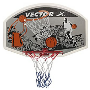 Vector X Basketball Board With Ring Grey
