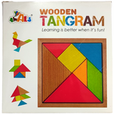 Wooden Tangram Puzzle Game of Shapes - 1 Unit