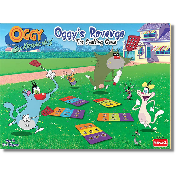 Oggy's Revenge The Swatting Game, Thinking Skills, 4+ Years