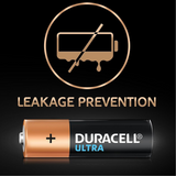Duracell Ultra AAA4 1.5V Alkaline Battries Pack of 10