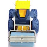 Yellow - Blue Pastel Shade Soft Road Roller Truck Construction Vehicles for Kids Pretend Trucks Play Set Building Vehicles Engineering Toys for 3+ Years