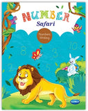 Number Safari Navneet Book - Number Writing Practice Book, 32 Pages, English, Jungle Theme
