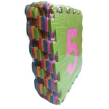 Colorful interlocking Number EVA Mat 0 to 9 for kids learning activities